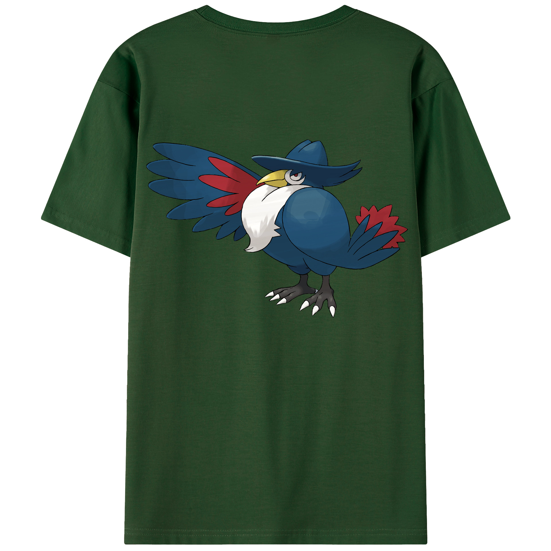 （画像用） ポケットモンスター Pokémon 綿100％半袖Tシャツ（背面プリント）